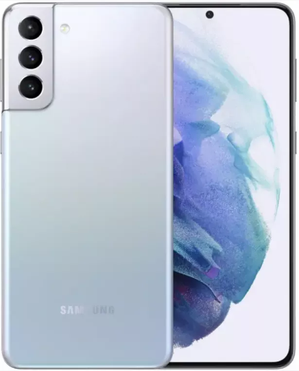 Смартфон Samsung Galaxy S21+ 5G, 8.128 Гб, nano SIM+eSIM, серебряный фантом